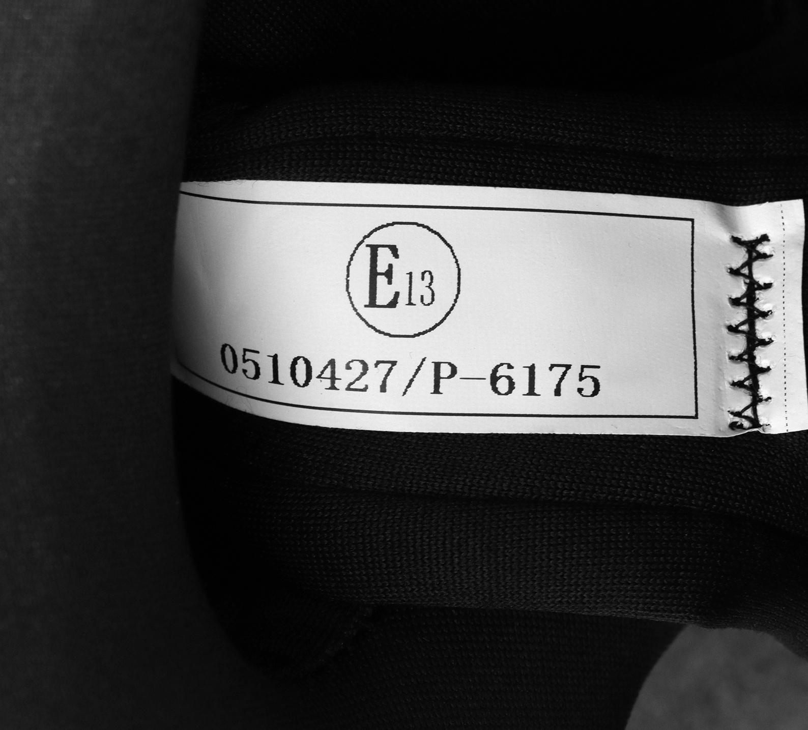 Шлем кроссовый, размер L (59-60), модель - BLD-819-7, черный глянцевый