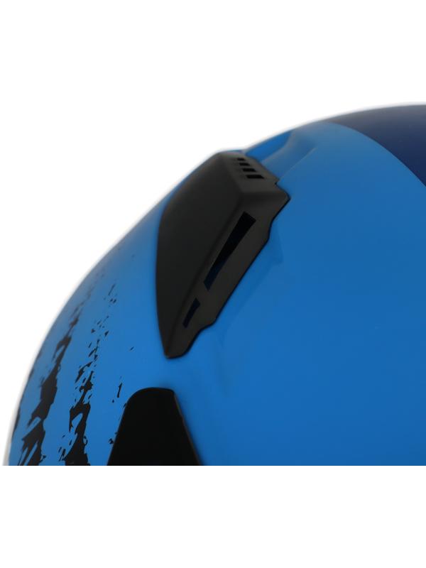 Шлем кроссовый, размер XXL (61), модель - BLD-819-7, черно-синий