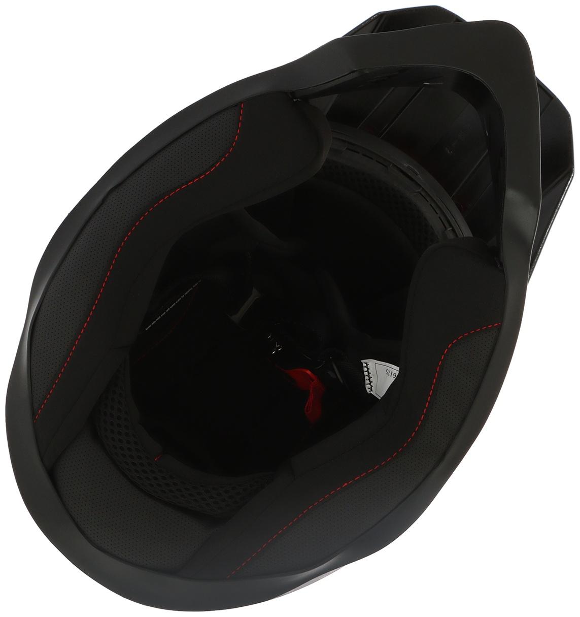 Шлем кроссовый, размер L (59-60), модель - BLD-819-7, черно-красный