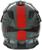 Шлем кроссовый, размер L (59-60), модель - BLD-819-7, черно-красный