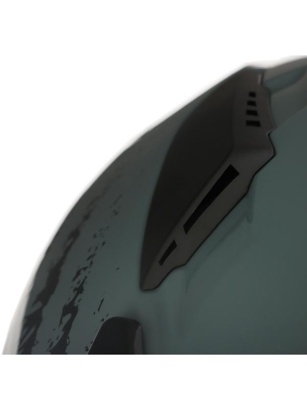 Шлем кроссовый, размер L (59-60), модель - BLD-819-7, черно-красный