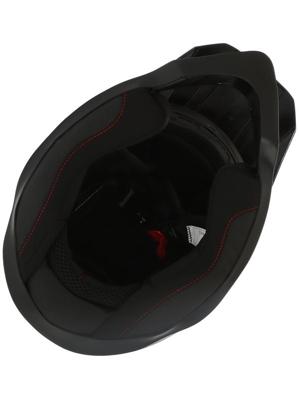 Шлем кроссовый, размер XXL (61), модель - BLD-819-7, черно-красный