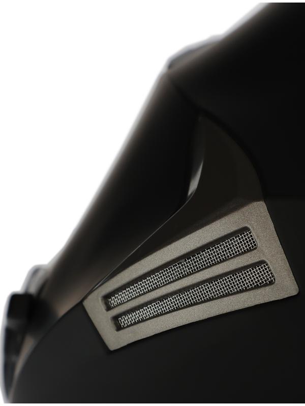 Шлем открытый с двумя визорами, размер XXL (61), модель - BLD-708E, черный матовый