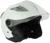 Шлем открытый с двумя визорами, размер M (57-58), модель - BLD-708E, белый глянцевый
