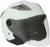 Шлем открытый с двумя визорами, размер M (57-58), модель - BLD-708E, белый глянцевый