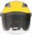 Шлем открытый с двумя визорами, размер XS (53-54), модель - BLD-708E, желтый глянцевый