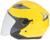 Шлем открытый с двумя визорами, размер S (55-56), модель - BLD-708E, желтый глянцевый