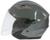 Шлем открытый с двумя визорами, размер L (59-60), модель - BLD-708E, серый глянцевый
