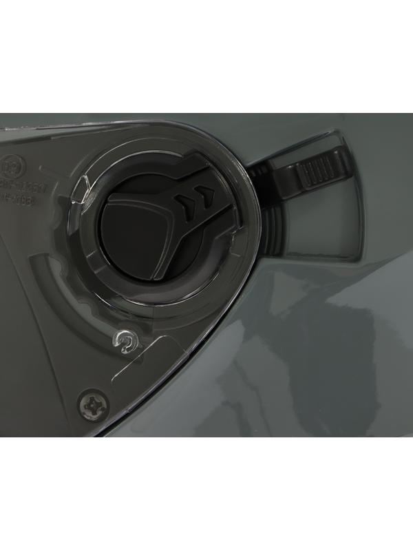 Шлем открытый с двумя визорами, размер L (59-60), модель - BLD-708E, серый глянцевый