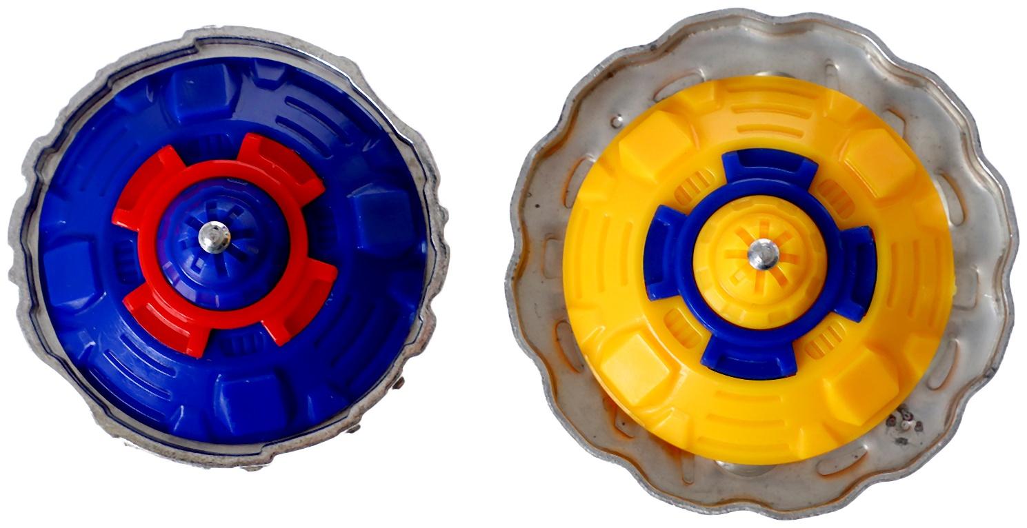 Набор волчков с запуском «Торнадо», 2 волчка, запуск на верёвке