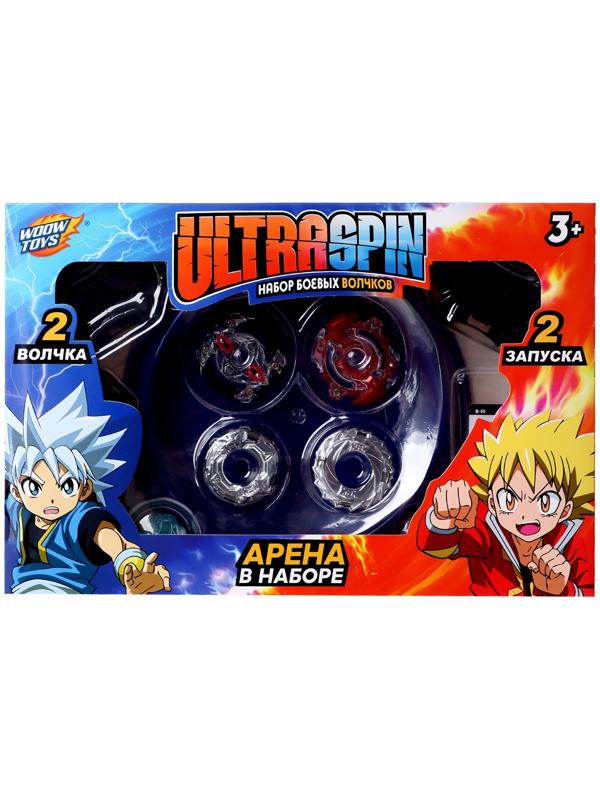 Набор боевых волчков «Арена сражения», 2 волчка, арена, 2 запуска, цвет МИКС