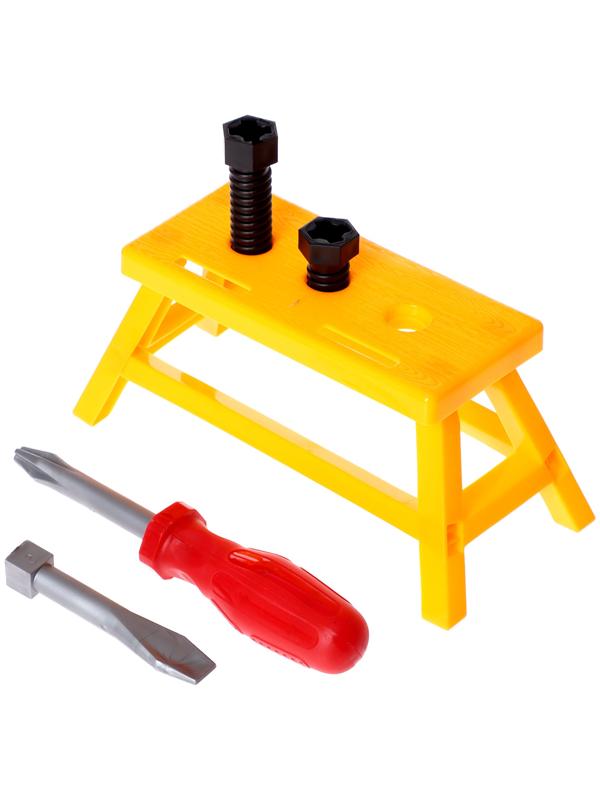 Набор инструментов «Плотник», 7 элементов, цвет МИКС