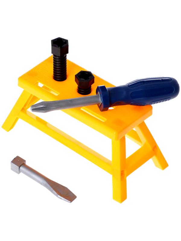 Набор инструментов «Плотник», 7 элементов, цвет МИКС