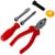 Набор инструментов «Слесарь», 6 элементов, цвет МИКС