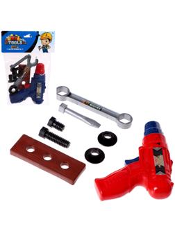 Набор инструментов «Слесарь», 8 элементов, цвет МИКС