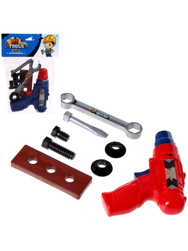 Набор инструментов «Слесарь», 8 элементов, цвет МИКС