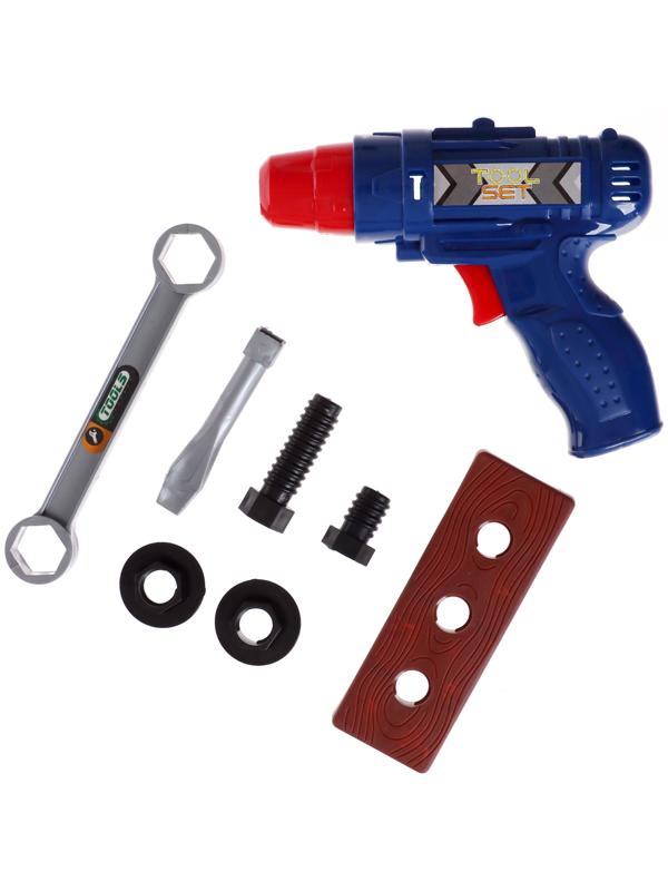 Набор инструментов «Слесарь», 8 элементов, цвет МИКС