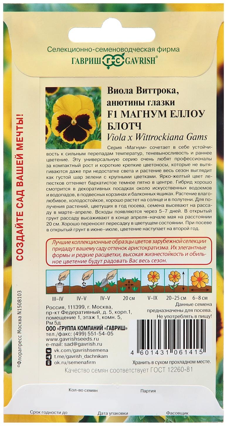 Семена Виола 