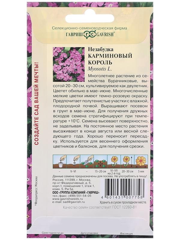 Семена Незабудка 