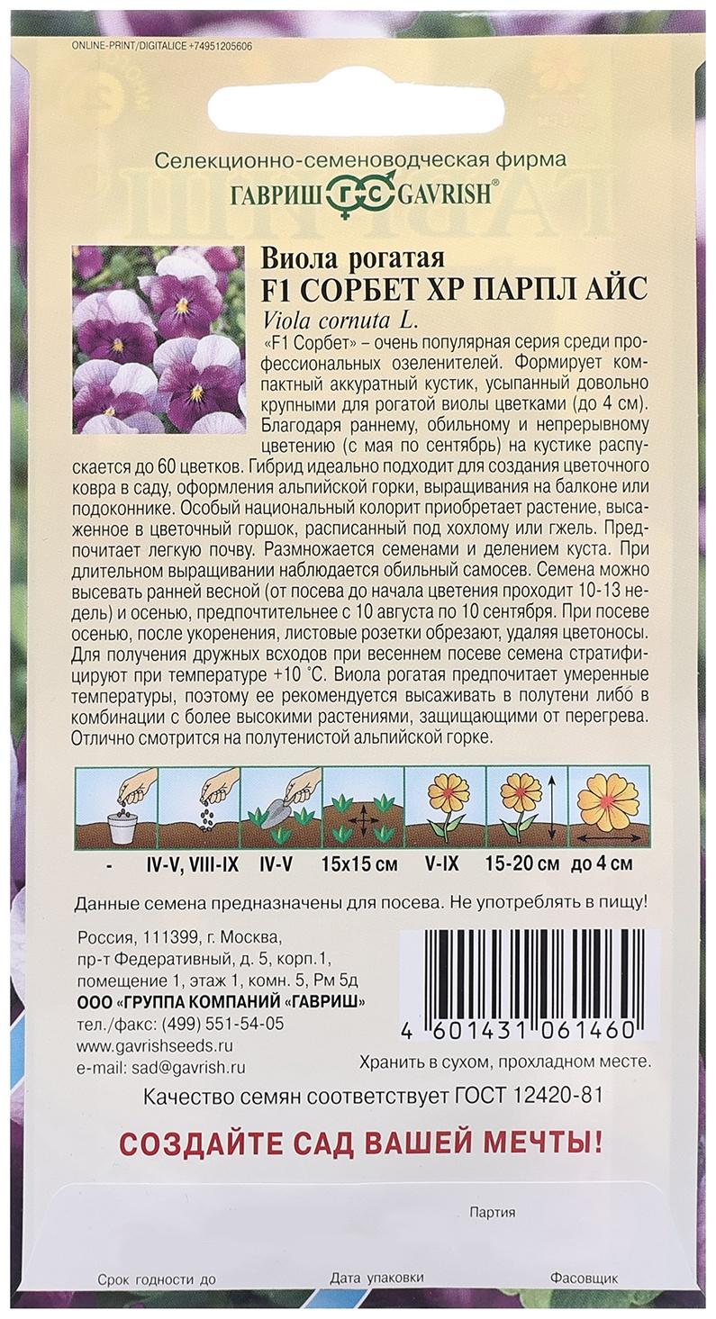 Семена Виола 