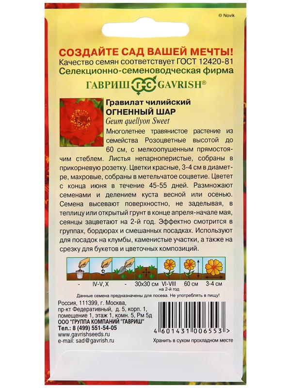 Семена Гравилат 