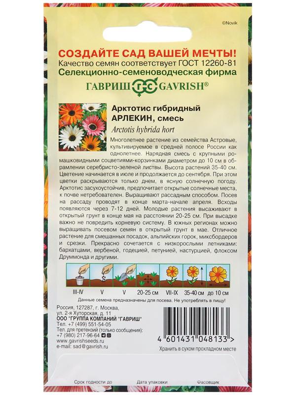 Семена Арктотис 