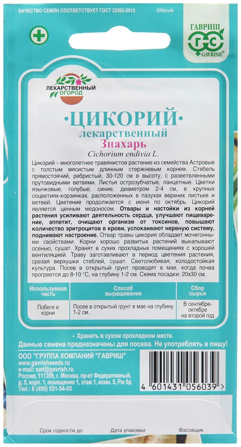 Семена Цикорий 