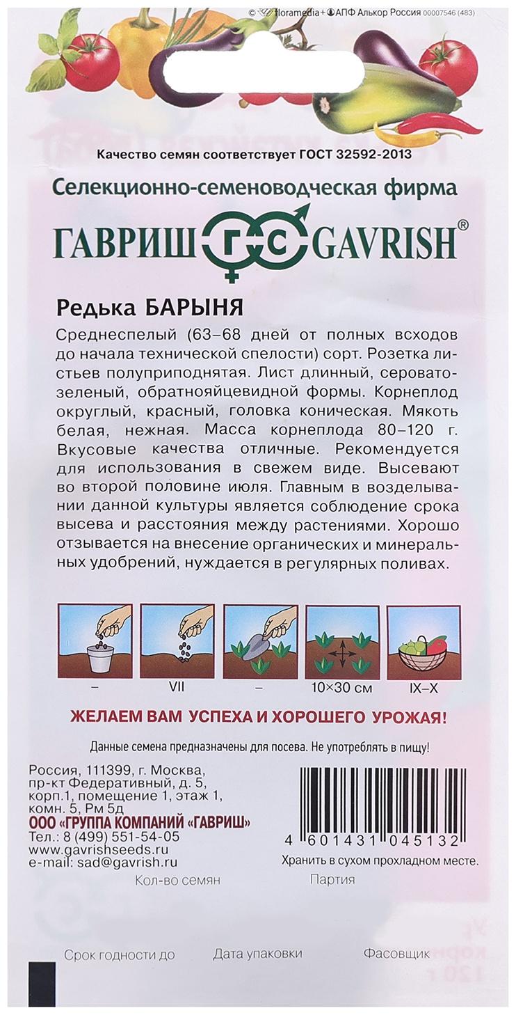 Семена Редька 