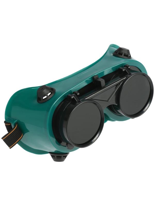 Очки защитные ТУНДРА, круглые, с затемненными стеклами