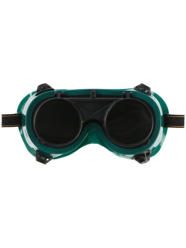 Очки защитные ТУНДРА, круглые, с затемненными стеклами