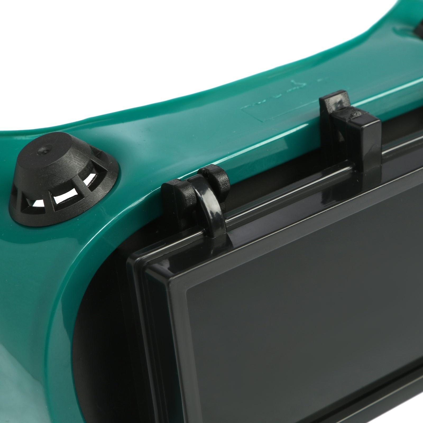 Очки защитные ТУНДРА, квадратные, с затемненными стеклами