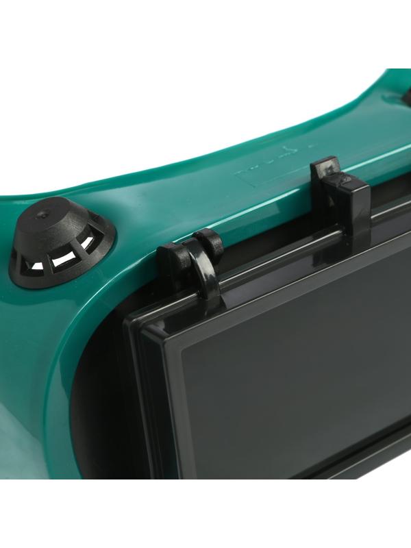 Очки защитные ТУНДРА, квадратные, с затемненными стеклами