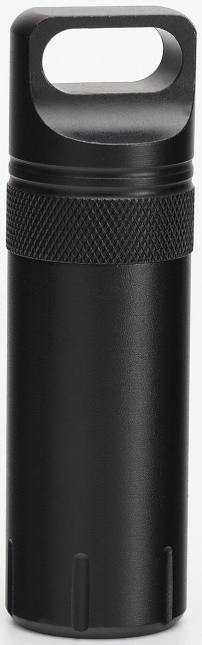 Водонепроницаемый брелок-контейнер для мелочей, черный, 11 см