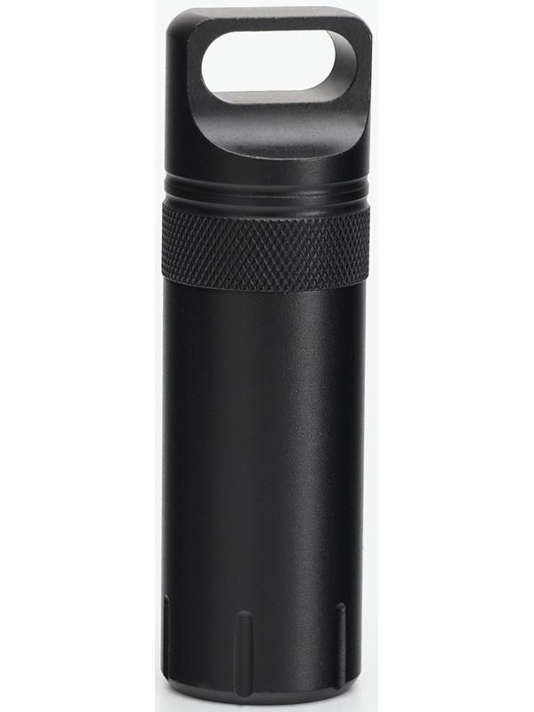 Водонепроницаемый брелок-контейнер для мелочей, черный, 11 см