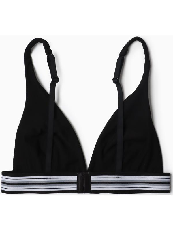 Бюстгалтер женский, цвет черный, размер 75В