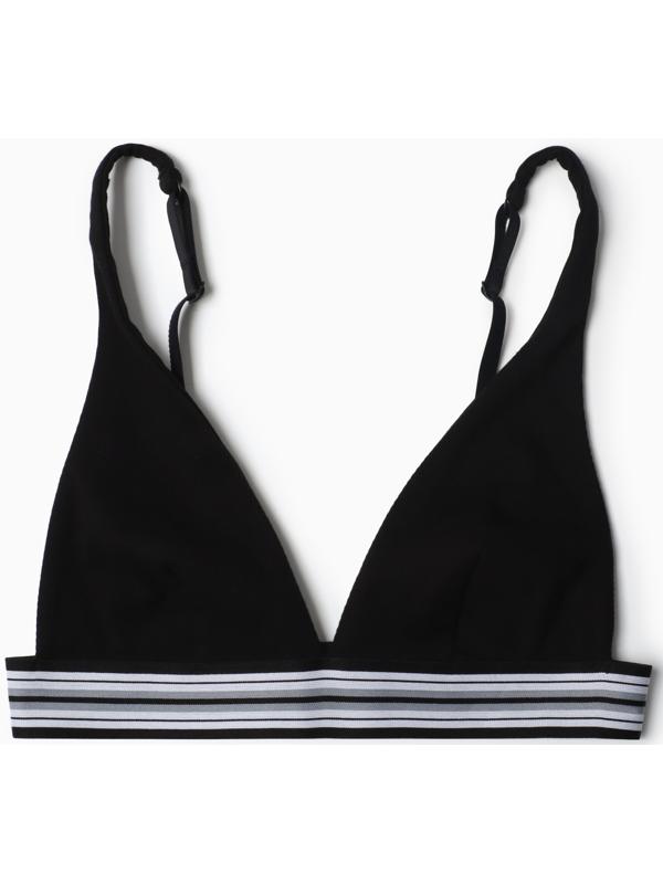 Бюстгалтер женский, цвет черный, размер 75В