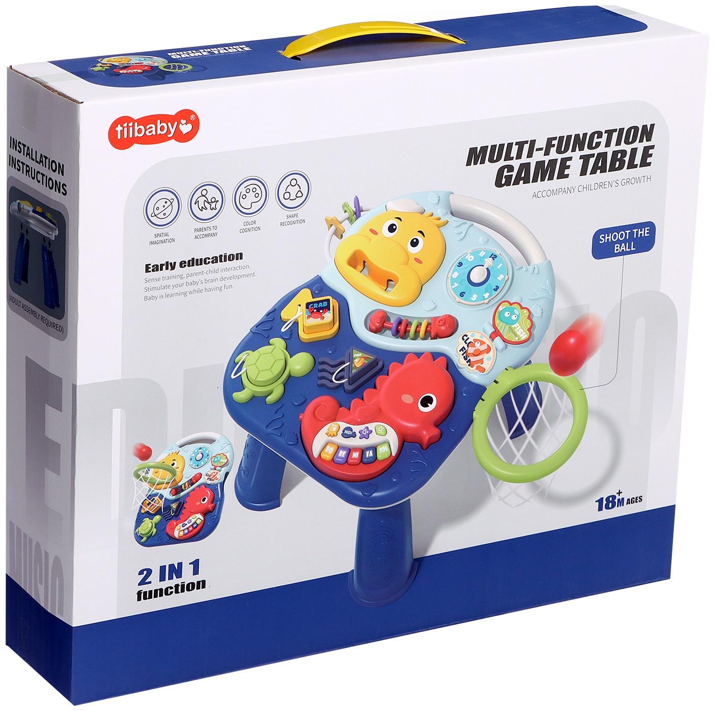 Развивающий столик «Подводный мир», звуковые эффекты