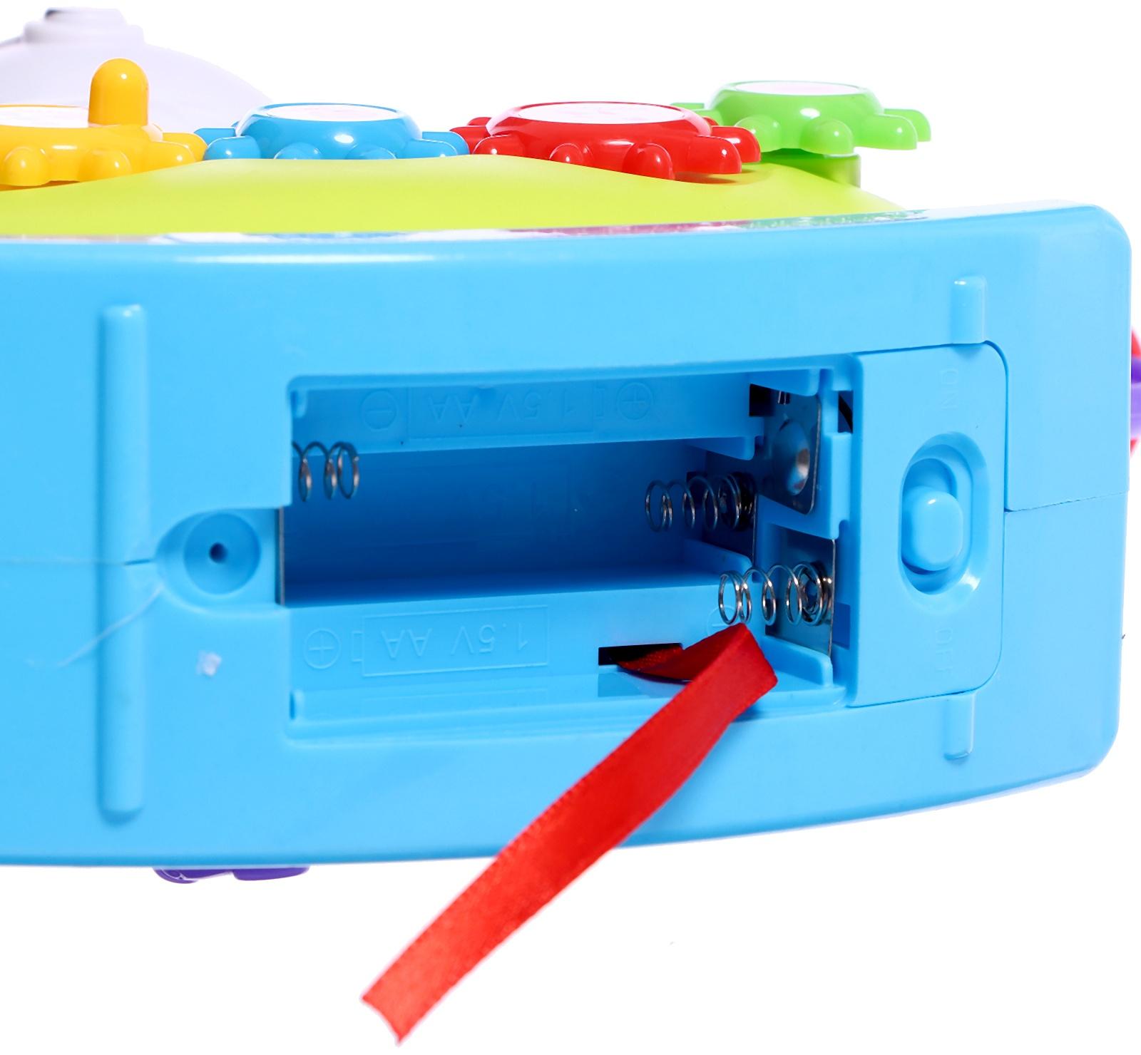 Музыкальная качалка «Маленький астронавт», звуковые эффекты, цвета МИКС