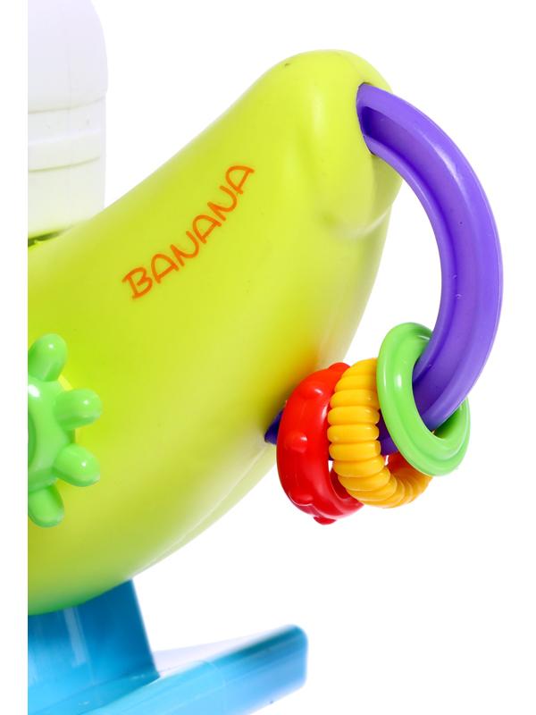 Музыкальная качалка «Маленький астронавт», звуковые эффекты, цвета МИКС