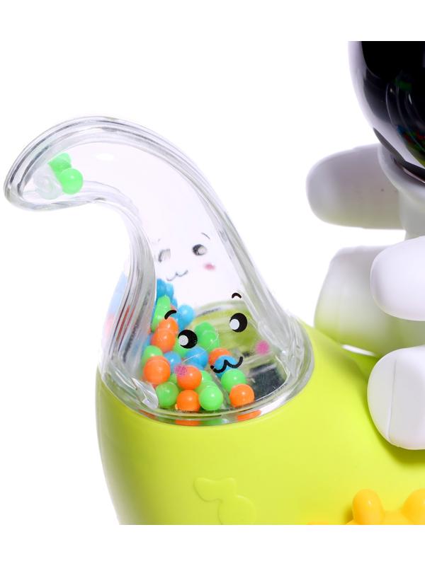 Музыкальная качалка «Маленький астронавт», звуковые эффекты, цвета МИКС