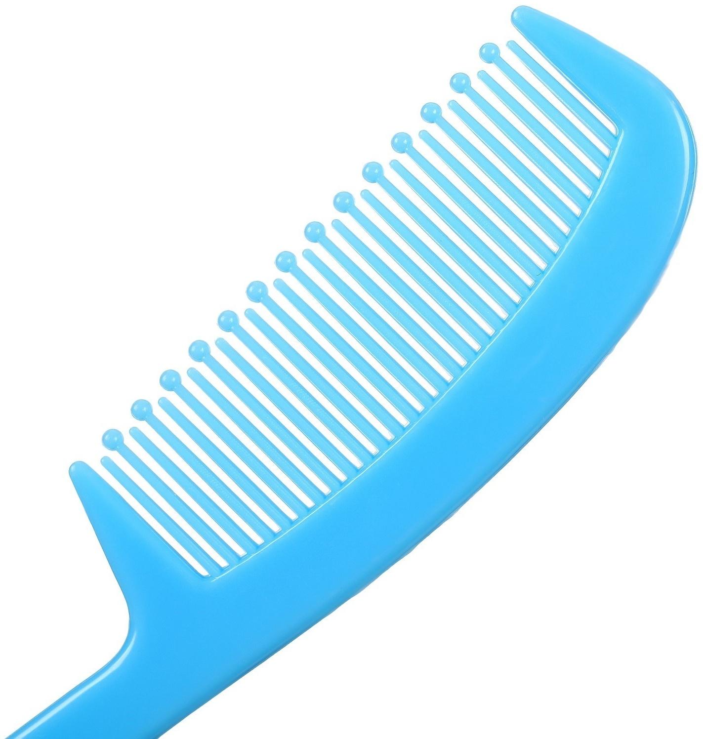 Набор расчесок 2шт «Малыш», цвет голубой, рисунок МИКС