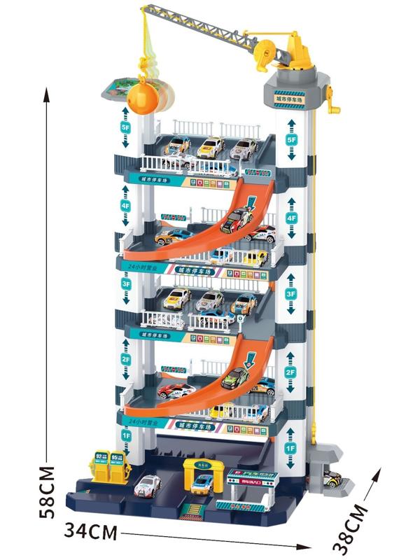 Игровой набор «Мегапарковка», с лифтом