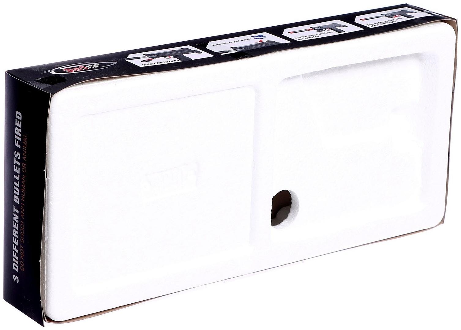 Автомат «Узи», с лазером, стреляет резиновыми и гелевыми пулями