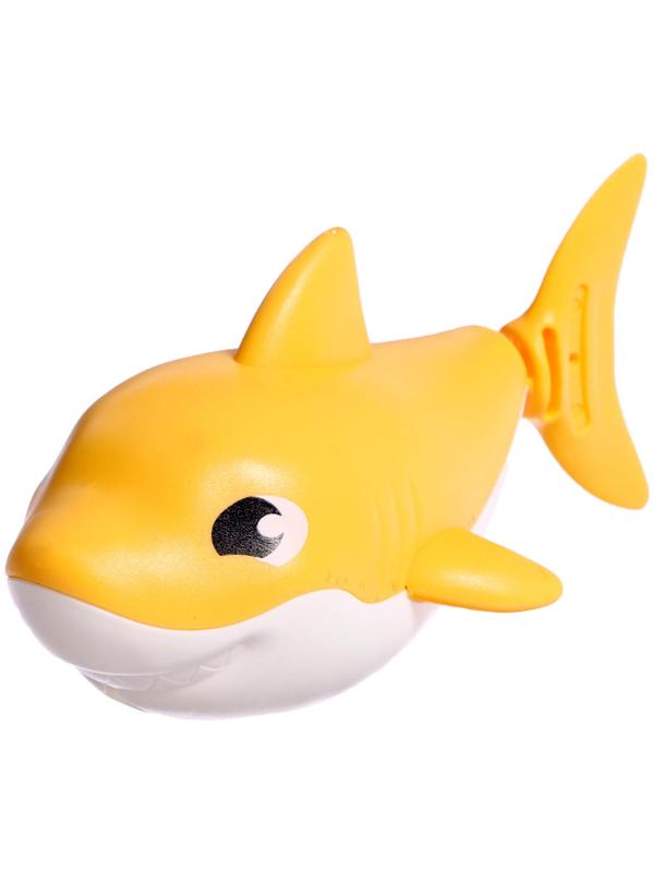 Заводная игрушка водоплавающая «Акулёнок», цвета МИКС