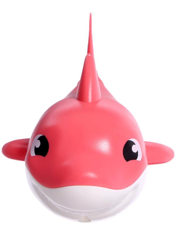 Заводная игрушка водоплавающая «Акулёнок», цвета МИКС
