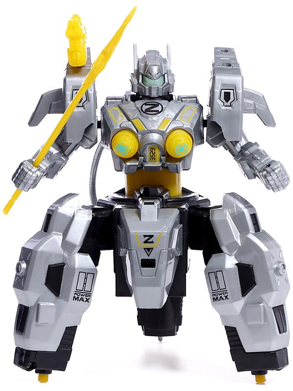 Робот радиоуправляемый «Киборг», световые и дымовые эффекты, работает от батареек