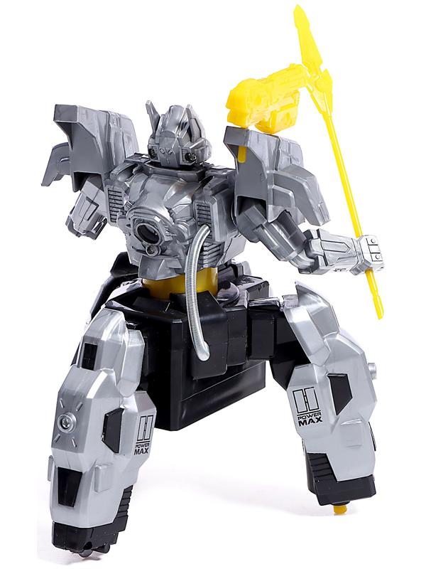 Робот радиоуправляемый «Киборг», световые и дымовые эффекты, работает от батареек