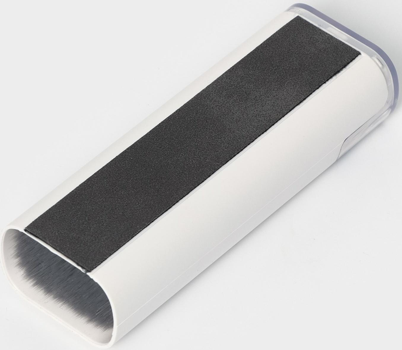 Мультифункциональный набор для чистки узких мест с распылителем и зажимом для клавиш Raccoon, цвет белый