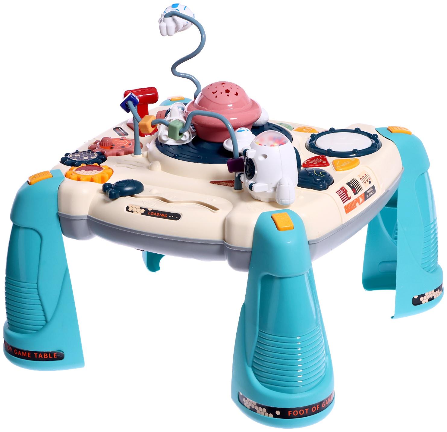 Развивающий столик «Астронавт», световые и звуковые эффекты