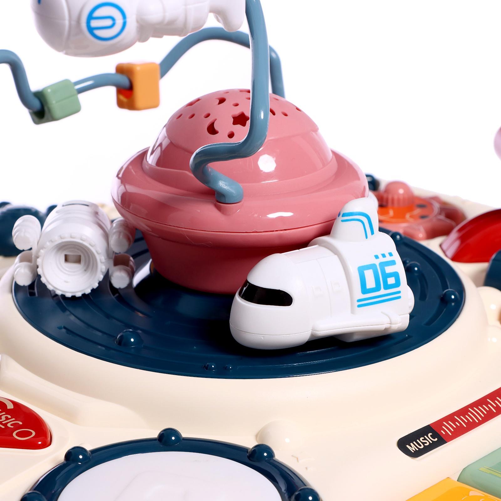 Развивающий столик «Астронавт», световые и звуковые эффекты